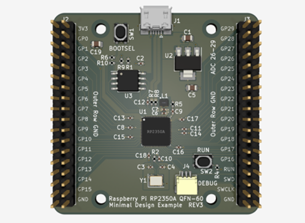 基于 RP2350 的最小系统设计